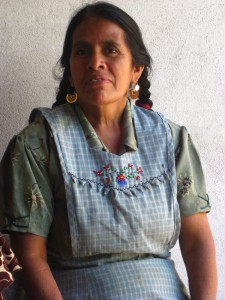 Tamale maker Aurea Contreras Aguilar in Teotitlan, Oaxaca, Mexico