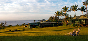 Sea Ranch cottages at Hotel Hana-Maui in Hana, Maui, Hawaii, USA