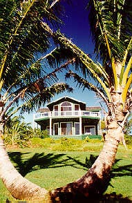 Lookout House, Huelo Point Lookout on Maui, Hawaii, USA
