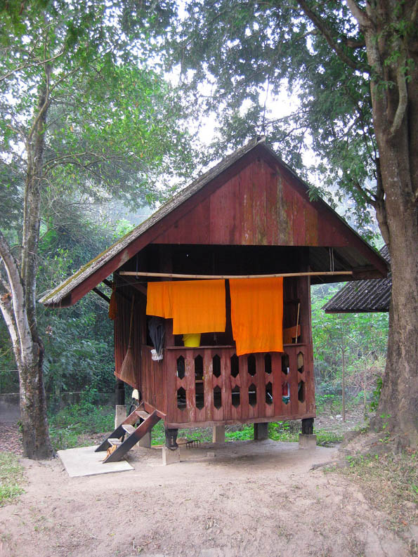 Monks house - northern Thailand Monks house in northern Thailand
