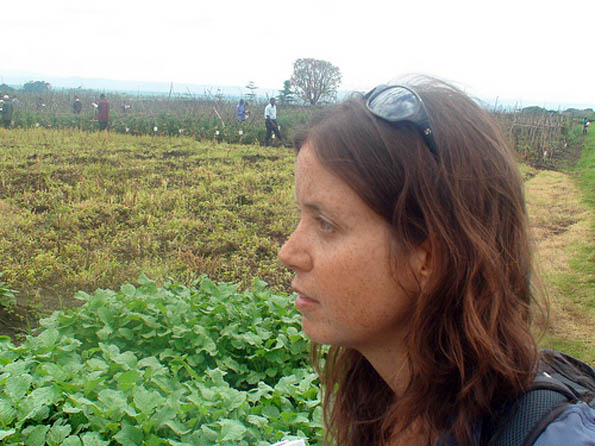 Danielle Nierenberg of Worldwatch Institute's Nourishing the Planet at World Vegetable Center - Arusha, Kenya Danielle Nierenberg of Worldwatch Institute's Nourishing the Planet at World Vegetable Center in Arusha, Kenya