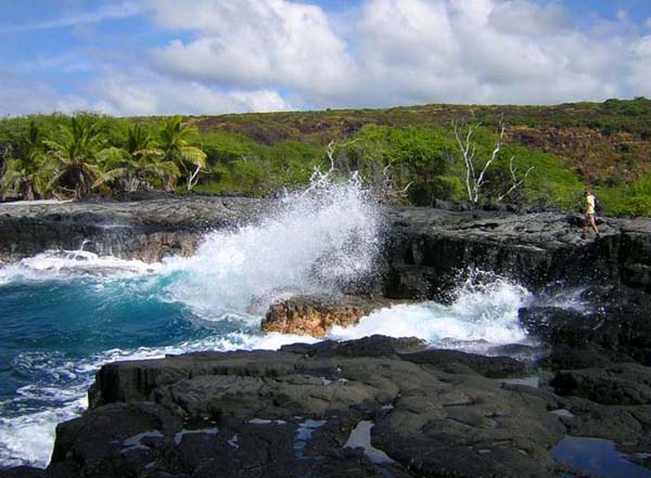Kealakekua Bay in South Kona, Big Island of Hawaii, USA