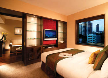 Guest room at Eaton Smart Hotel, Hong Kong - China Guest room at Eaton Smart Hotel, Hong Kong - China