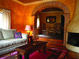 Guest suite at La Puertecita boutique hotel in San Miguel de Allende, Guanajuato, Mexico