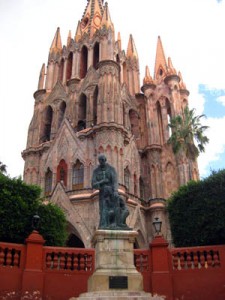 Parroquia in San Miguel de Allende, Guanajuato, Mexico
