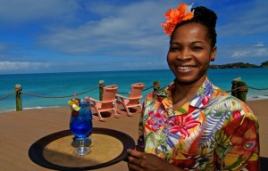Caribbean cocktail - Galley Bay Resort, Antigua