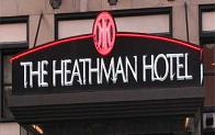 Eco-friendly Heathman Hotel in Portland, Oregon USA