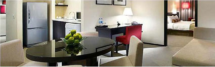 Suite at Green Leaf Hotel near New Delhi, India