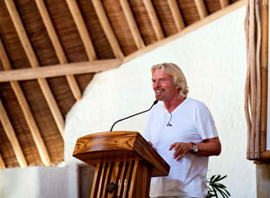 Sir Richard Branson, 2011 SLOWLIFE, Soneva Fushi in the Maldives