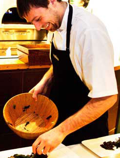 Chef Sean Baker at Gather - Berkeley, Calif., USA Chef Sean Baker at Gather in Berkeley, Calif., USA
