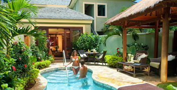 Villa pool, Sandals Negril Beach Resort in Negril, Jamaica